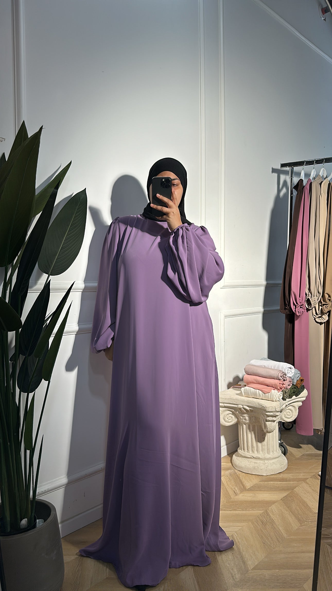 فستان جودي - لون ليلكي