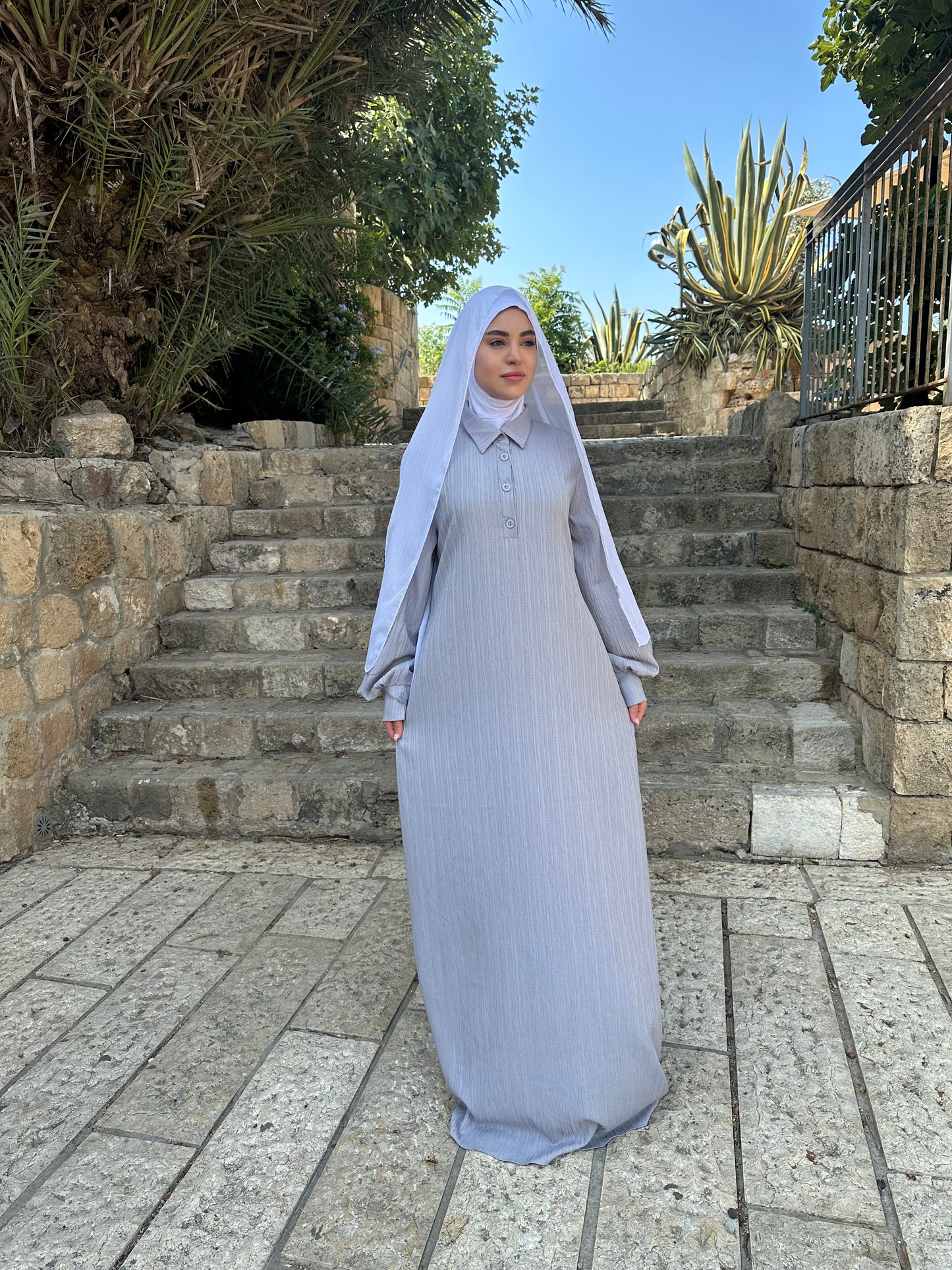 فستان الرِفا - لون سكني