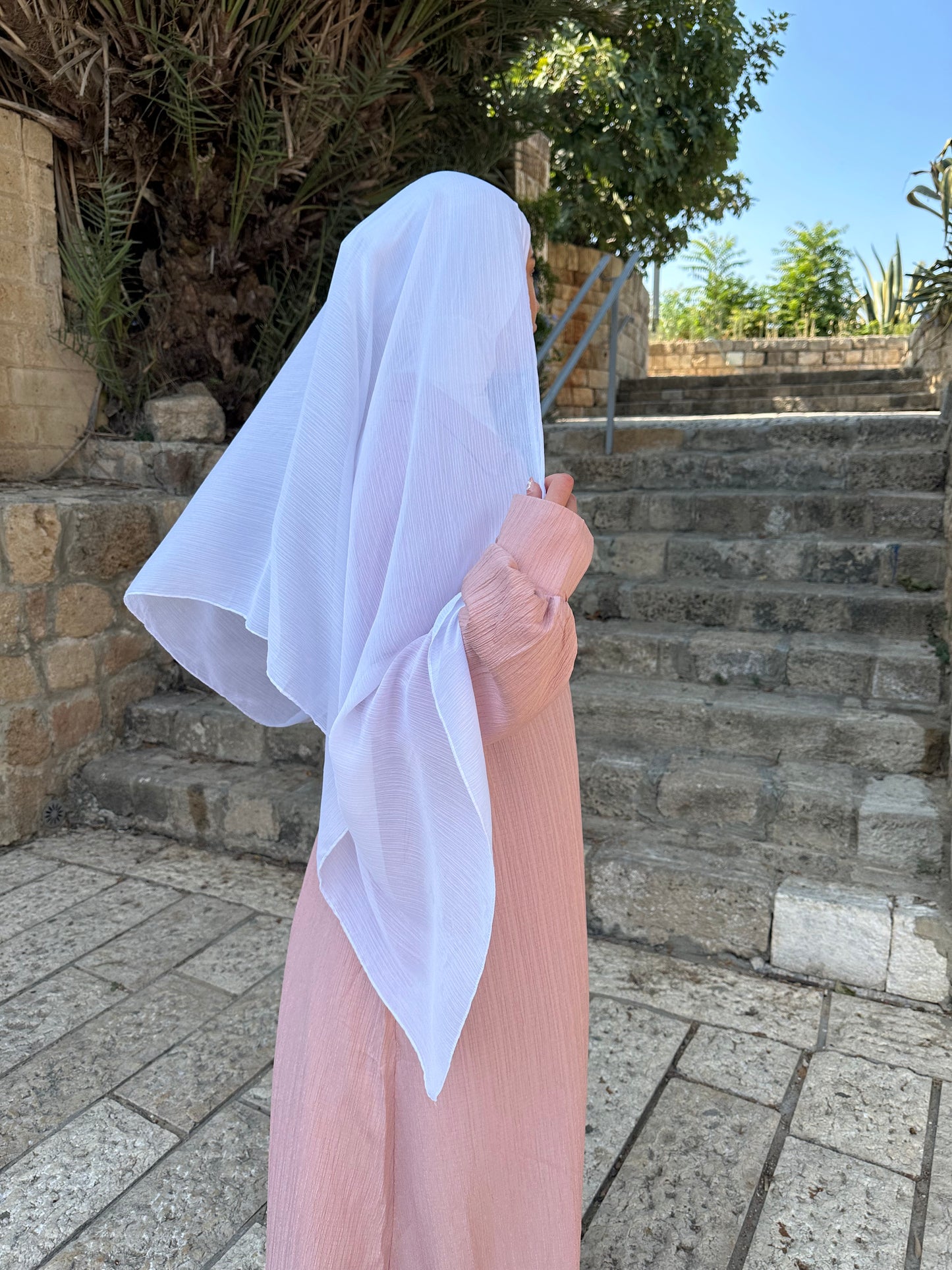 فستان الرِفا -لون زهري