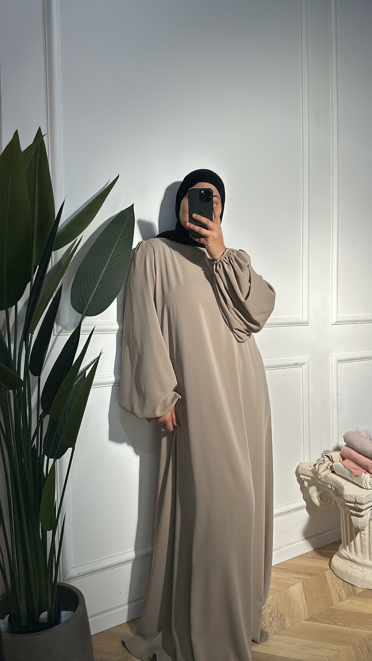 فستان جودي -سكني بيج