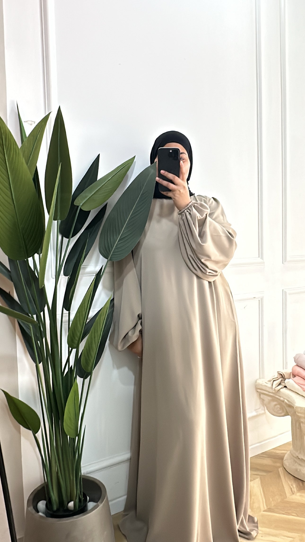 فستان جودي -سكني بيج
