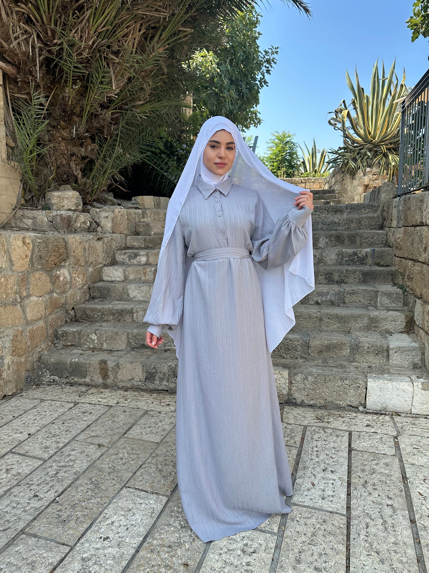 فستان الرِفا - لون سكني